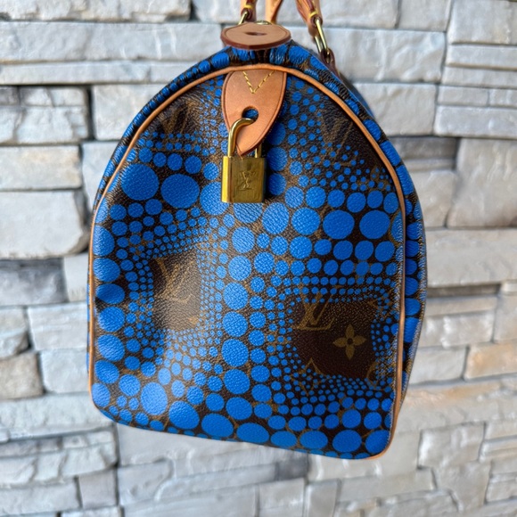 SOLD Louis Vuitton Monogram Kusama Town Speedy 30 - Picture 7 of 14